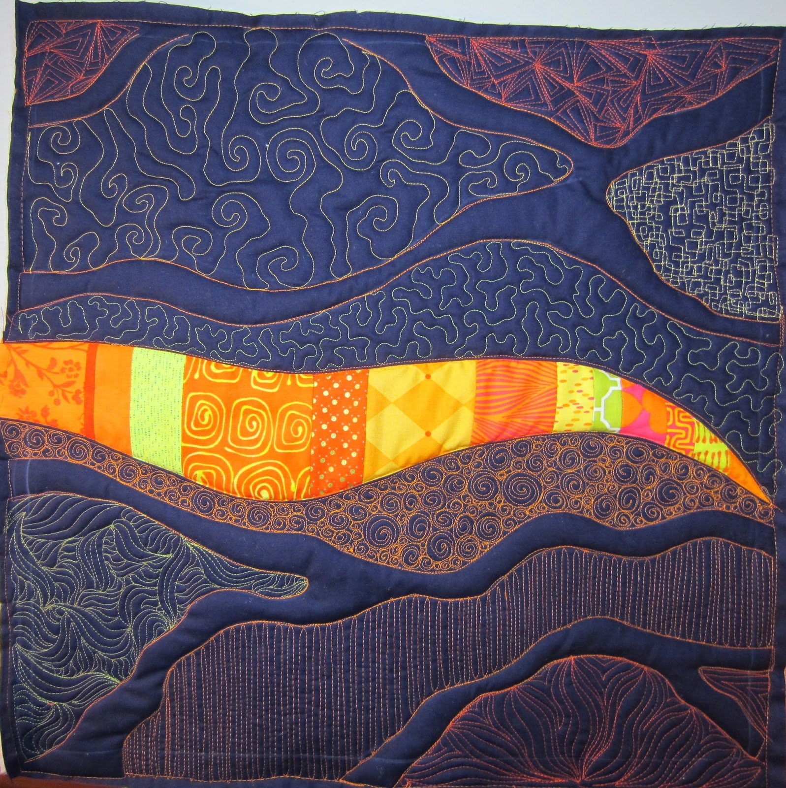 Color Me Quilty WIPping Along on My Layers Quilt