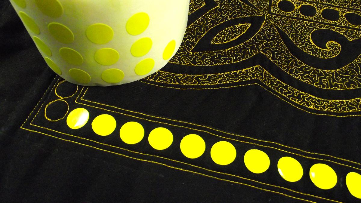 The Quilt Rat Quilt Circles without Marking