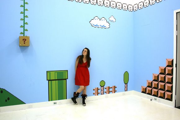 Habitaciones al estilo de Mario Bros, muy geek impresionante Habitaciones al estilo de Mario Bros, muy geek impresionante