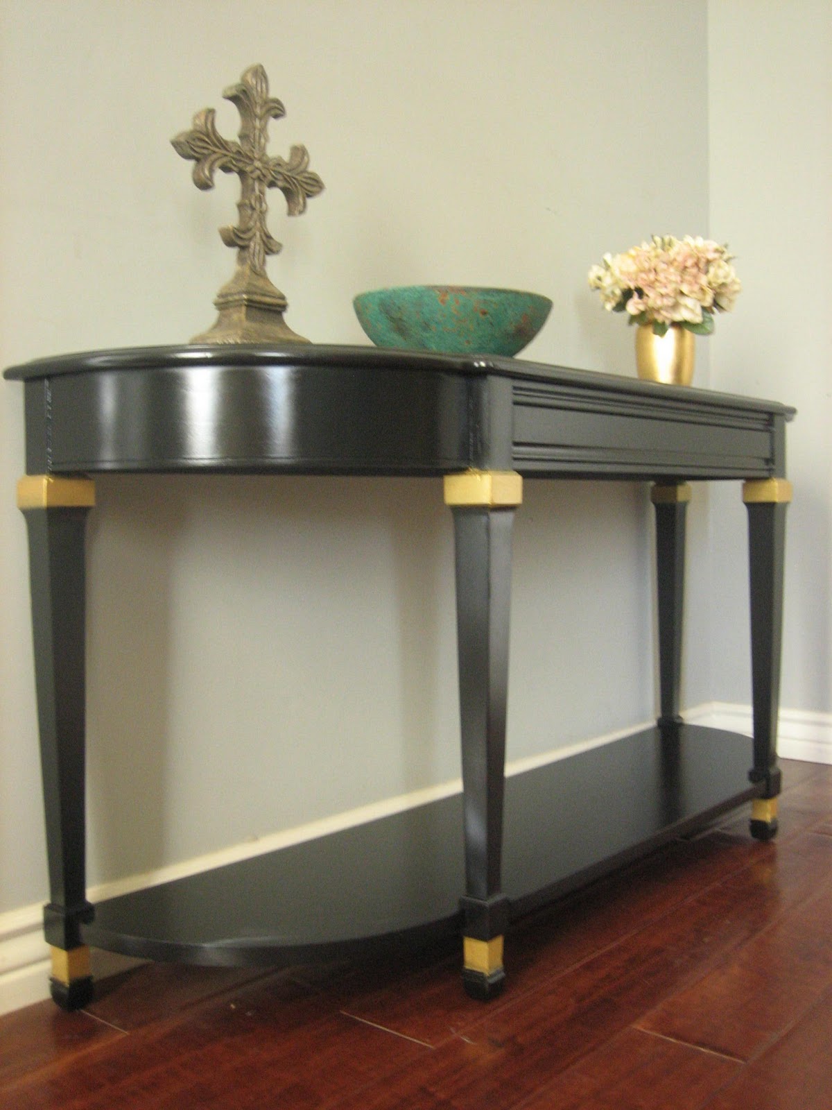 European Paint Finishes Console & Dresser