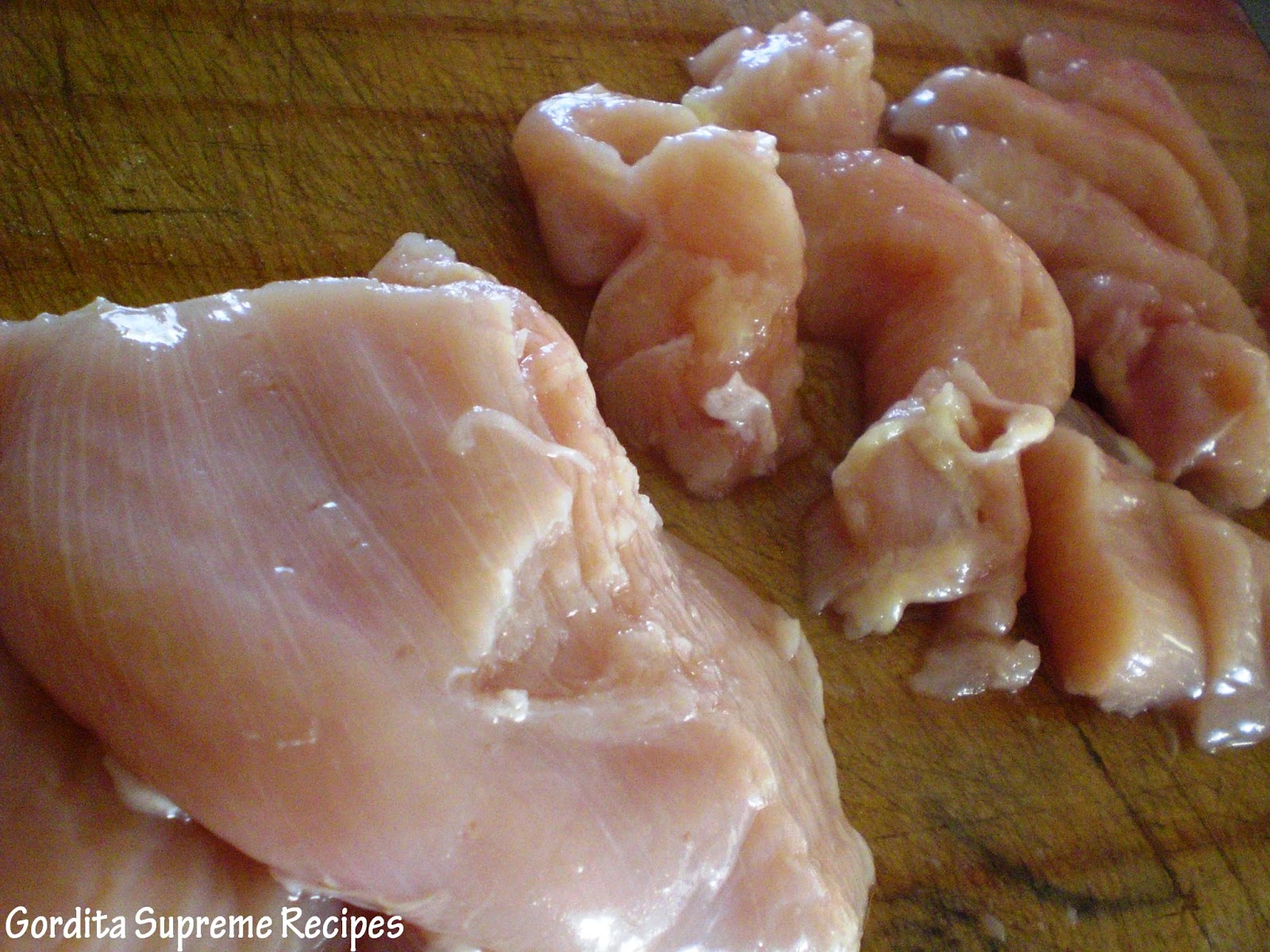 Chicken with bread crumbs Gordita Supreme Recipes