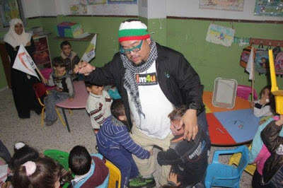 Afdlikn Shaui di Gaza 7 Dis 2012, aqsa asyarif bantuan gaza, afdlin duta bantuan, kanak gaza 2012, misi bantuan, artis terlibat, 