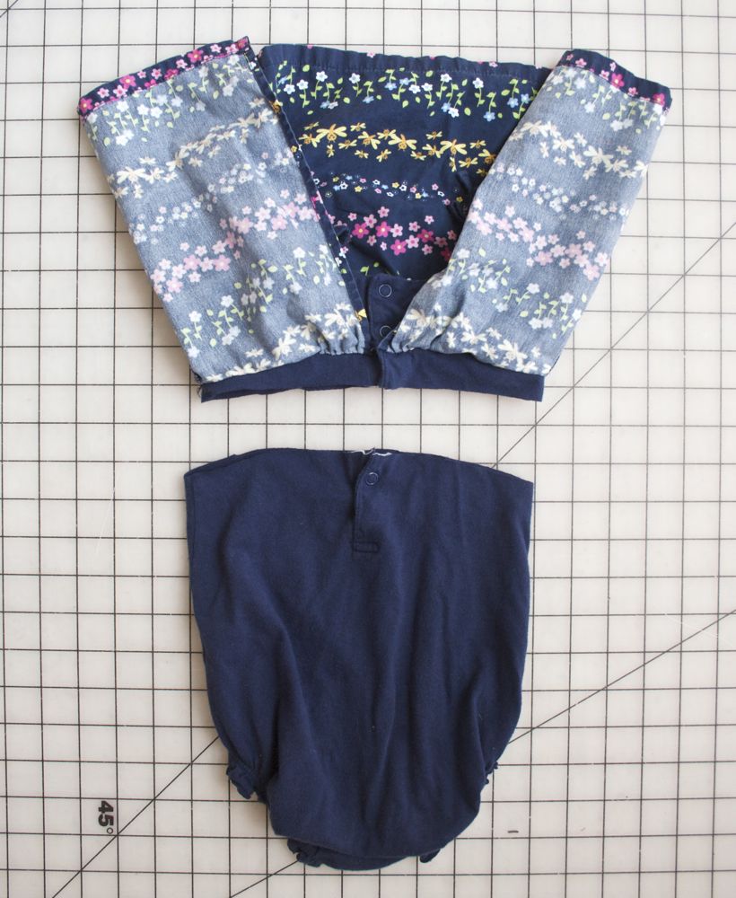 Sew Can Do Romper Recycle Bigger Size+Better Style