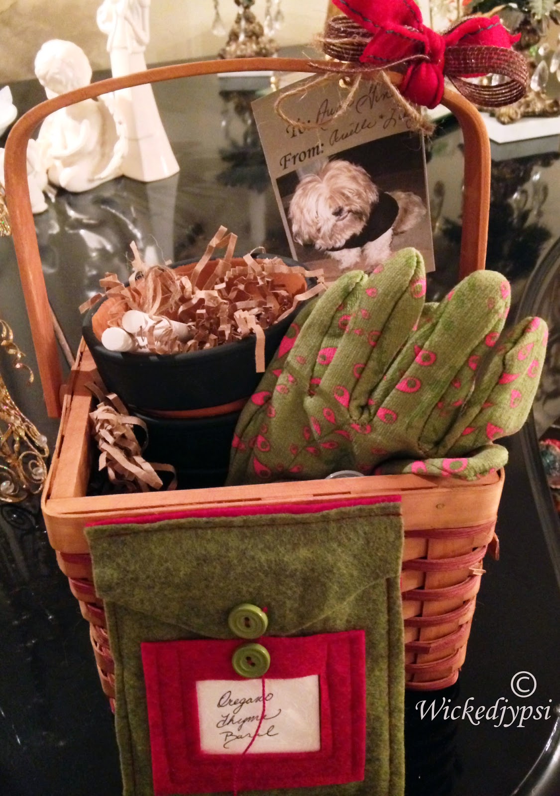 The Wicked jypsi Gift Basket Grow Kitchen Herbs