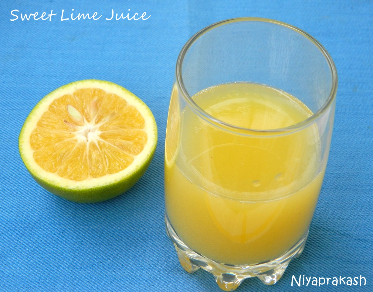 Niya's World Sweet Lime / Sathukudi / Mosambi Juice