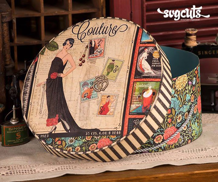 Craft Creations Dress Shop Vintage Victorian Hat Boxes And Fascinator Hat