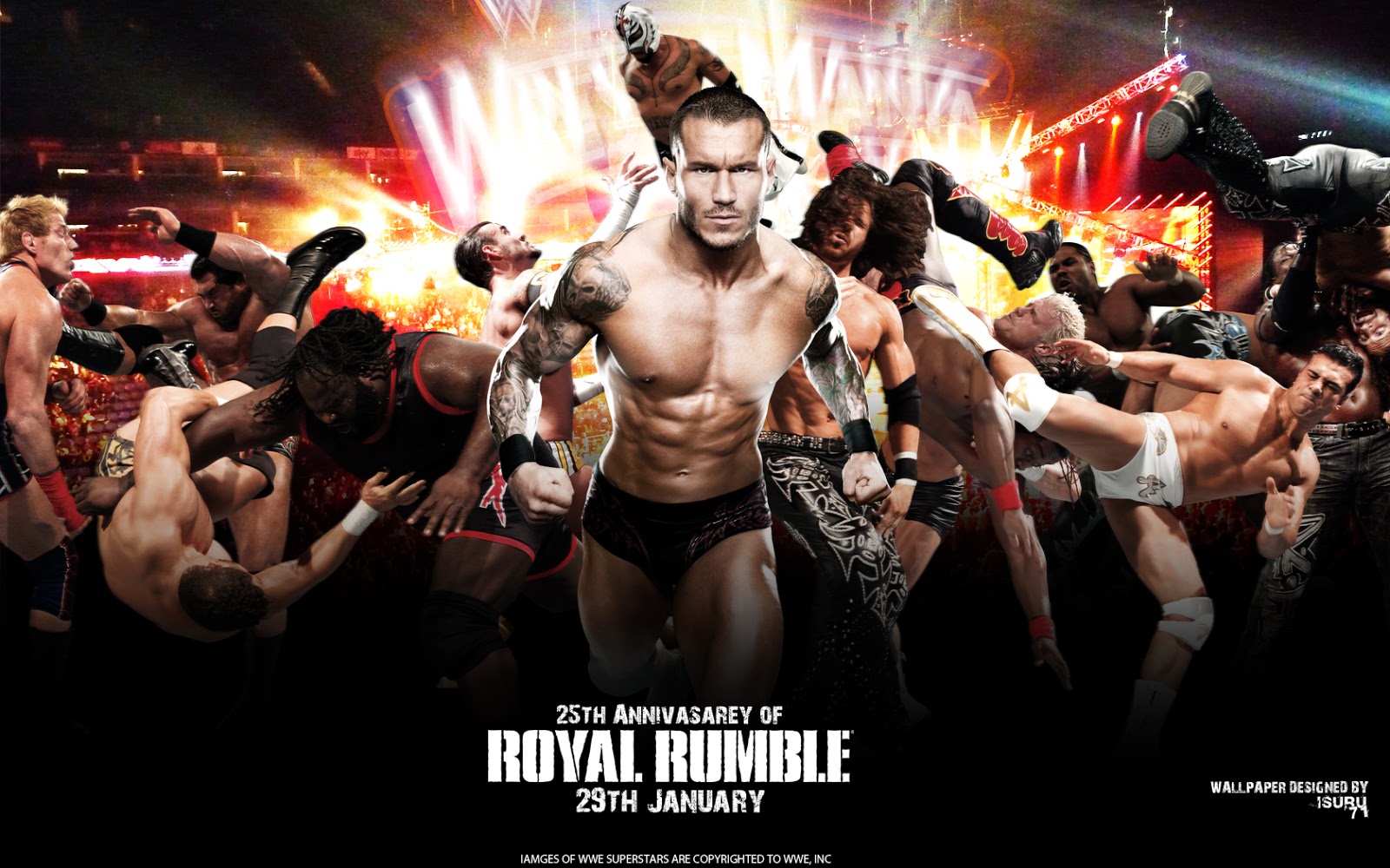 Geek Xplore: Royal Rumble Wallpaper II feat. Randy Orton