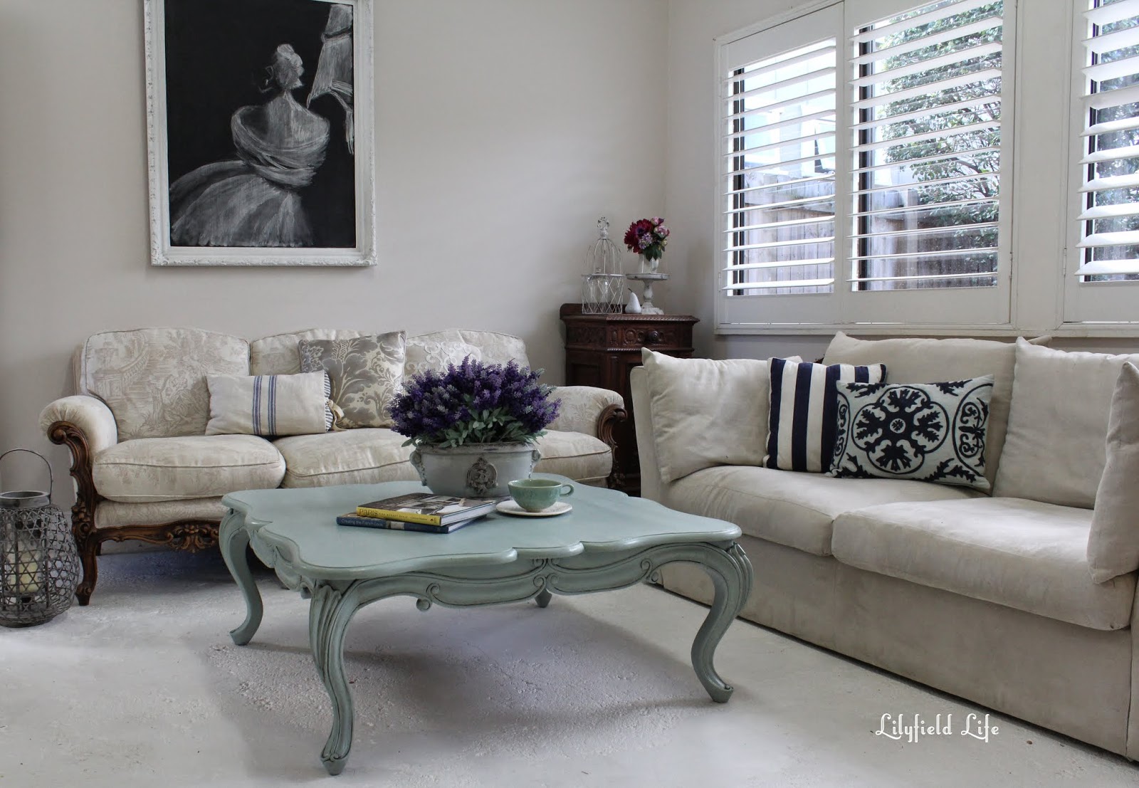 Lilyfield Life Duck Egg Blue Coffee table