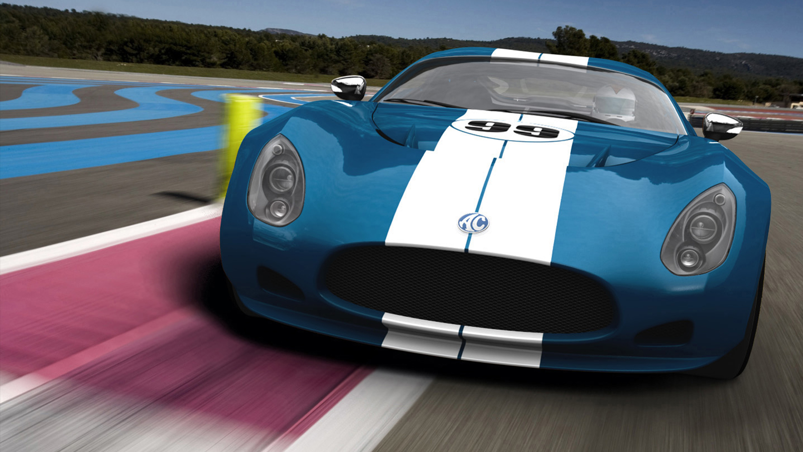 Машина AC 378 gt Zagato