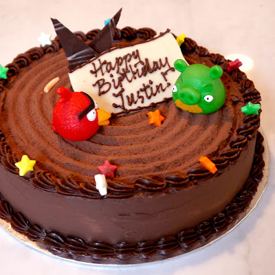 Angry Birds Birthday Cake on Sweet Indulgence Kuching  Angry Birds Birthday Cake