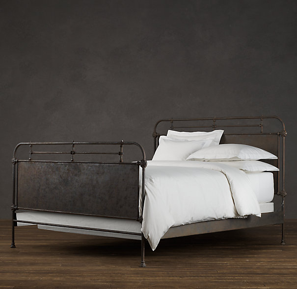Copy Cat Chic Restoration Hardware French Académie Iron Bed