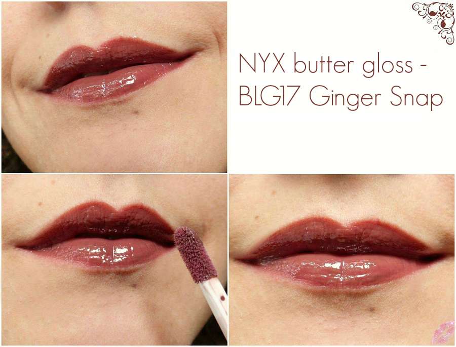 [Lips] NYX butter gloss BLG17 Ginger Snap / Biscuit au gingembre TiaMel