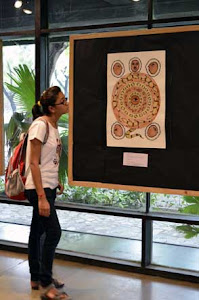 Exhibition of Gond Art at the National Institute of Design