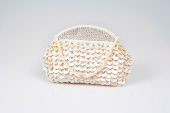 Crystal Shell Clutch Bag / Purse - Handbag Gift from Crystal Couture