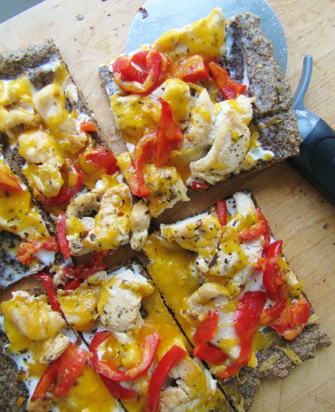 The Bacon Thief ThinCrust Cheddar Ranch Pizza (LowCarb, GlutenFree)