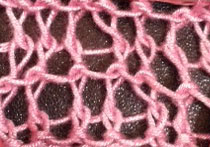 Veil Stitch - Knitting Stitch Dictionary 