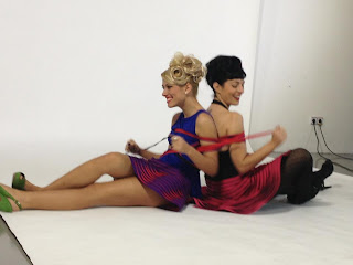 Foto | Sesión de video | faldas #efectolimon ;)) - Roser Amills, escritora mallorquina