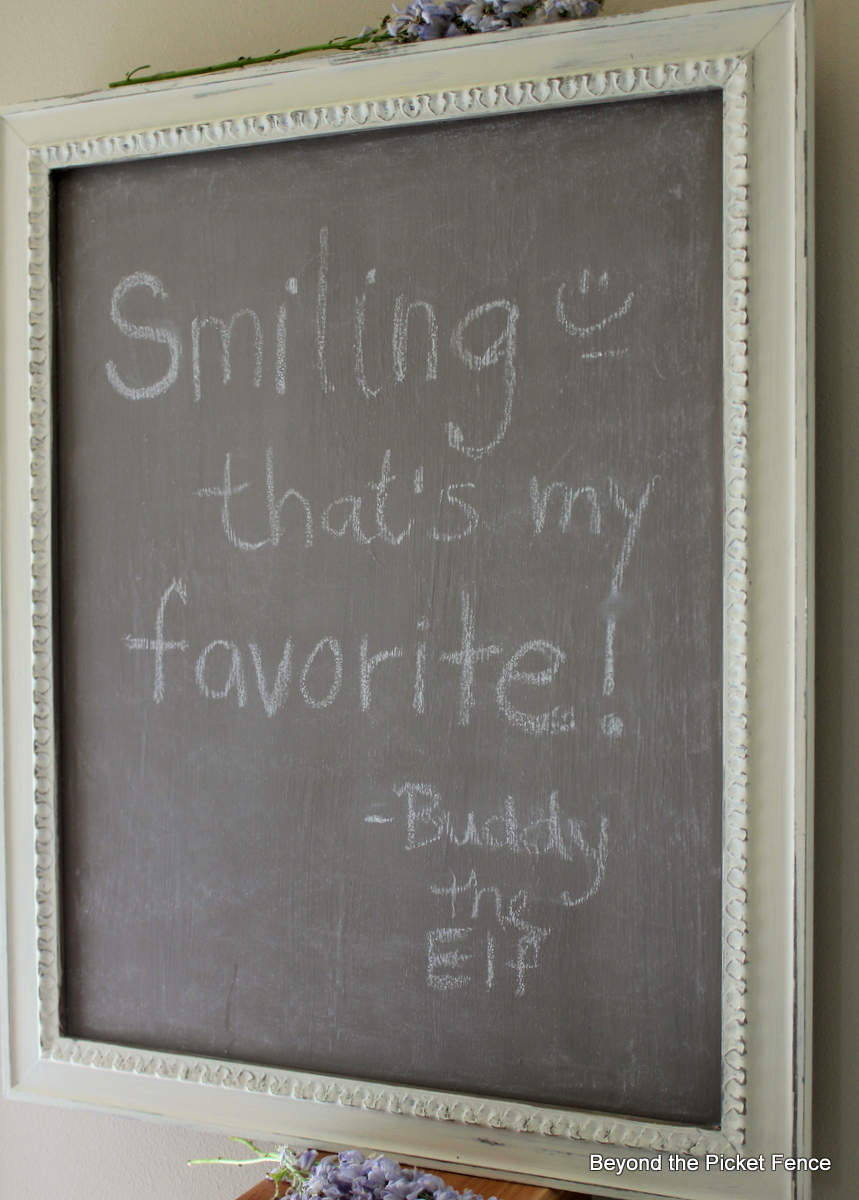 Beyond The Picket Fence Chalk Paint Chalkboard