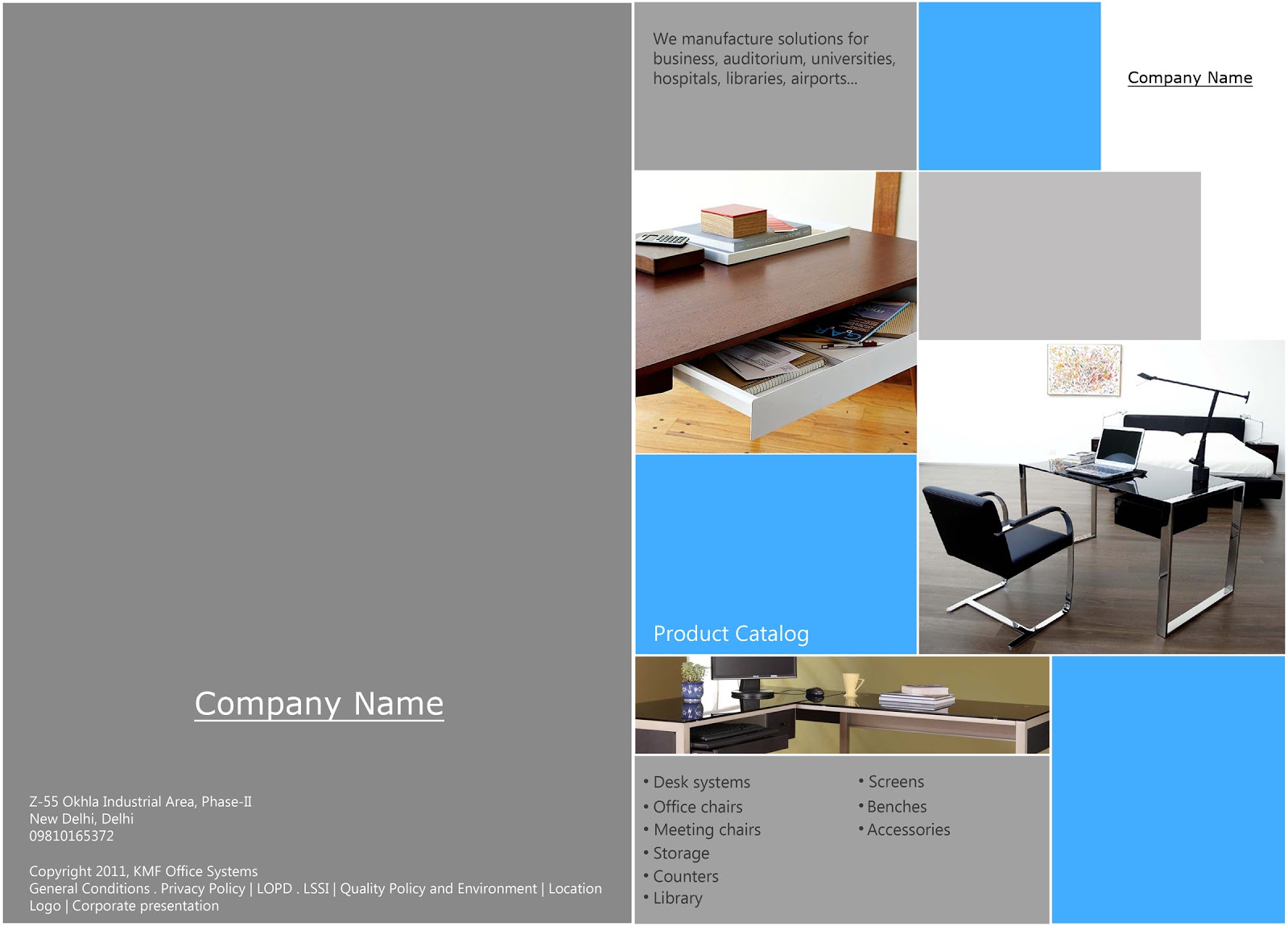 catalogue cover design