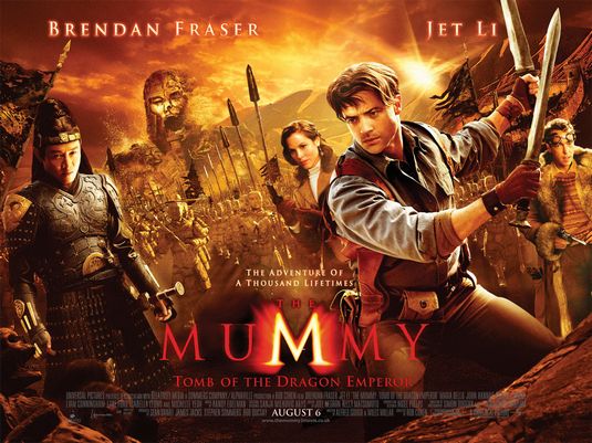 Mummy Dragon Emperor poster