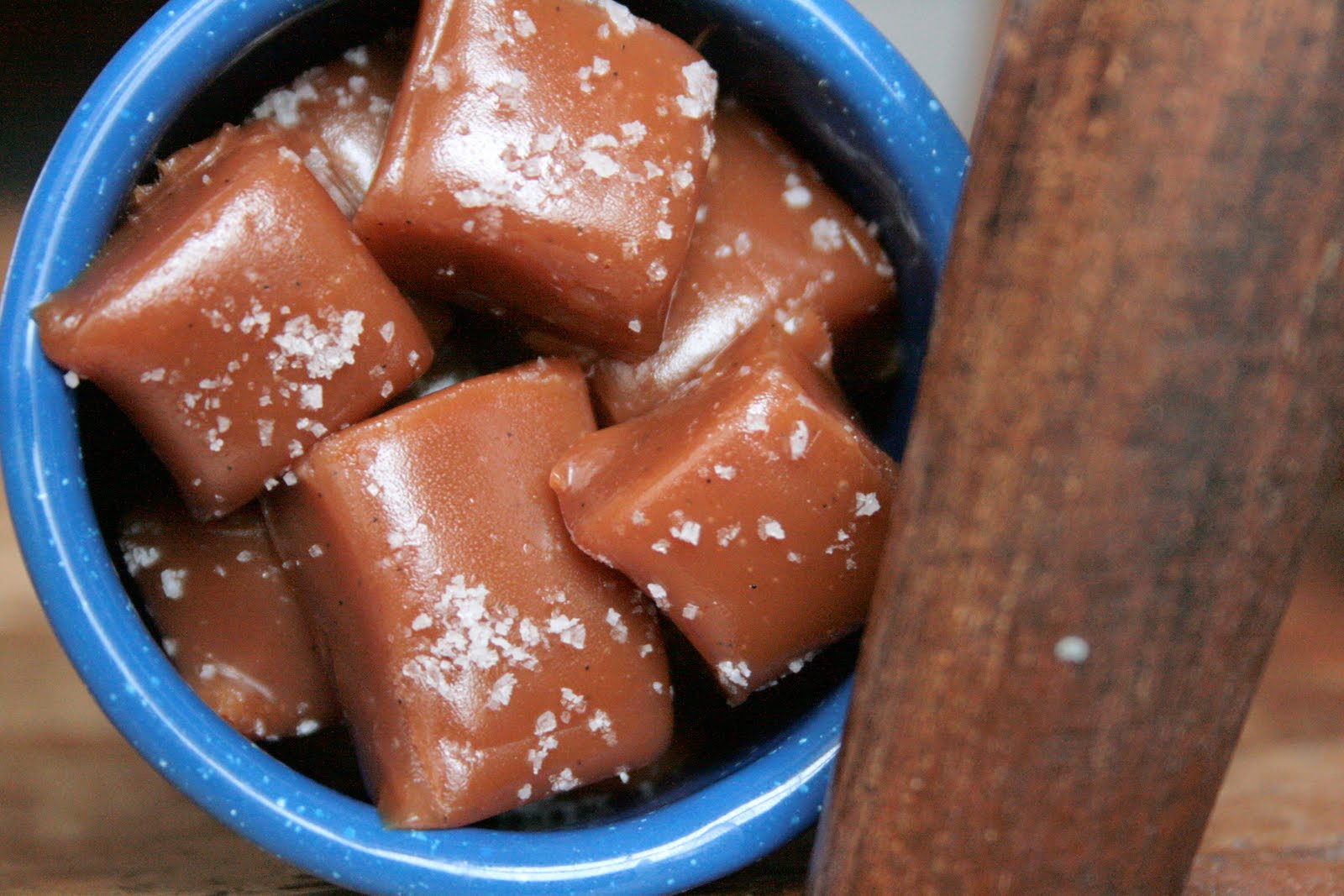 Indigo Scones Vanilla Bean Caramels