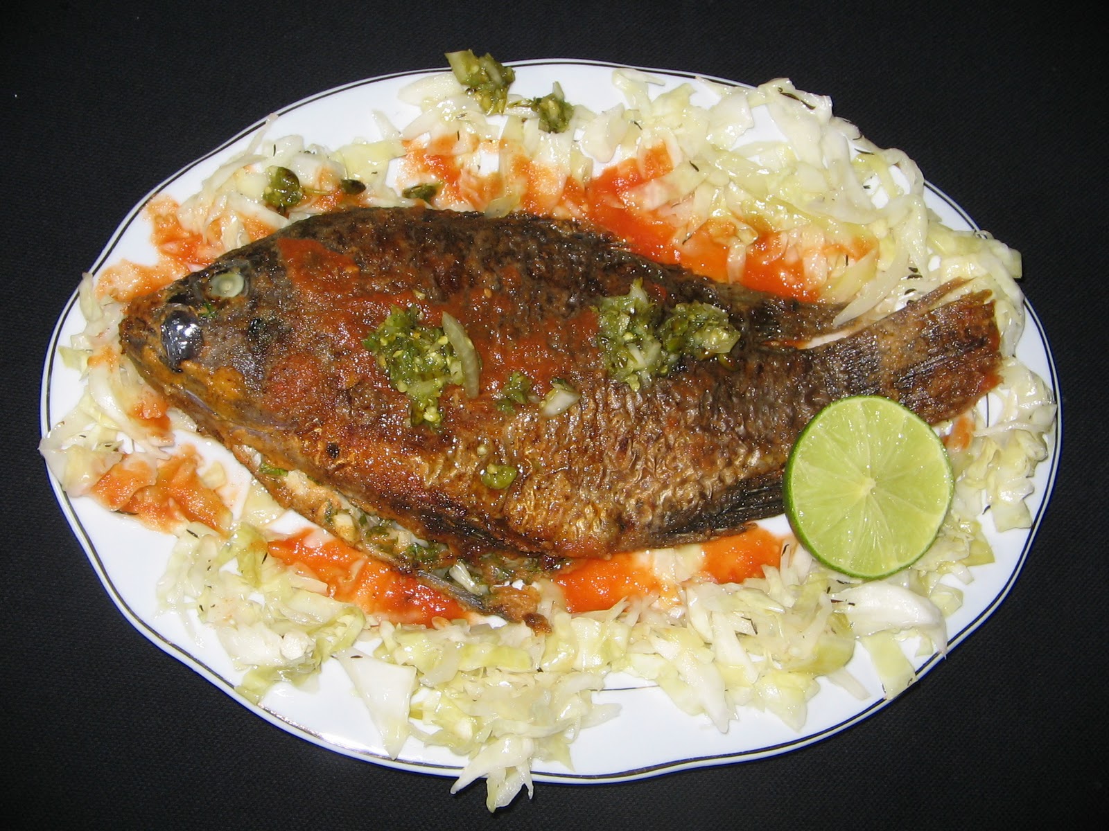 Comidas tipicas de Ecuador Tilapia frita