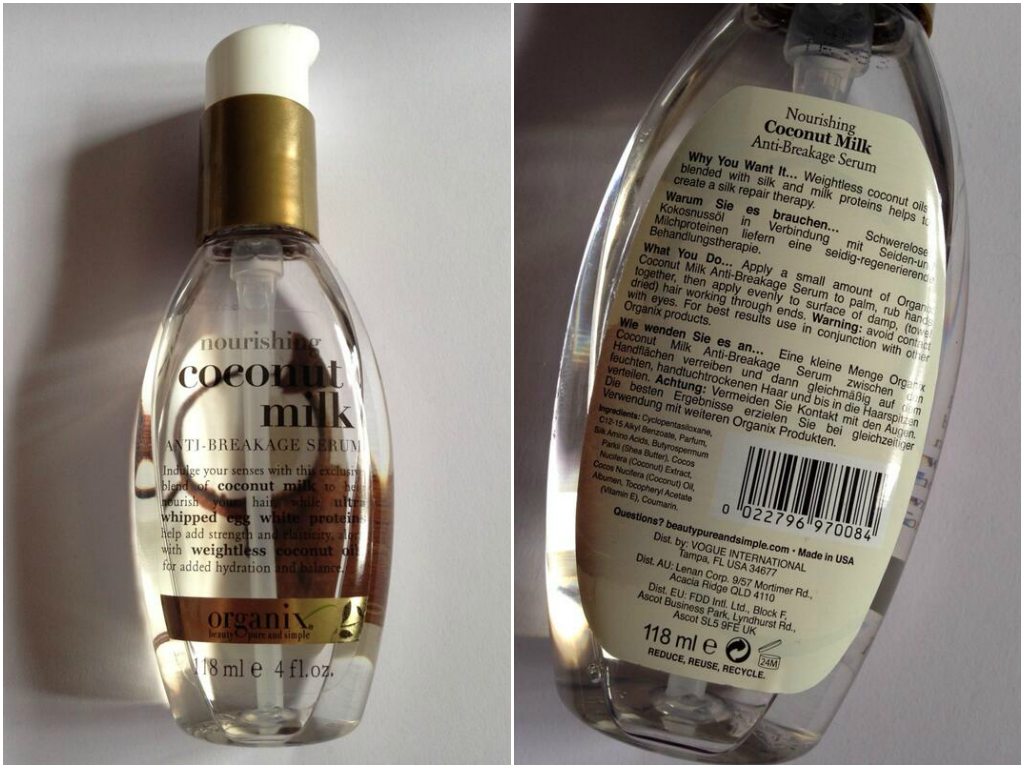 Organix Coconut Milk Serum