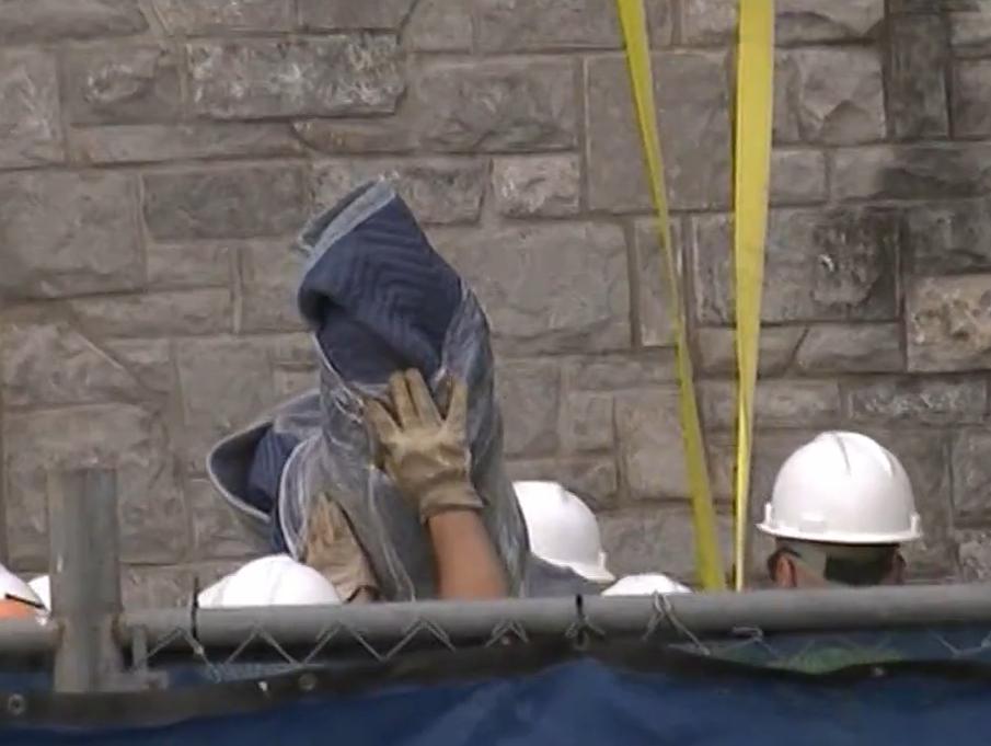 Joe Paterno Statue Taken Down at Penn State Bob's Blitz