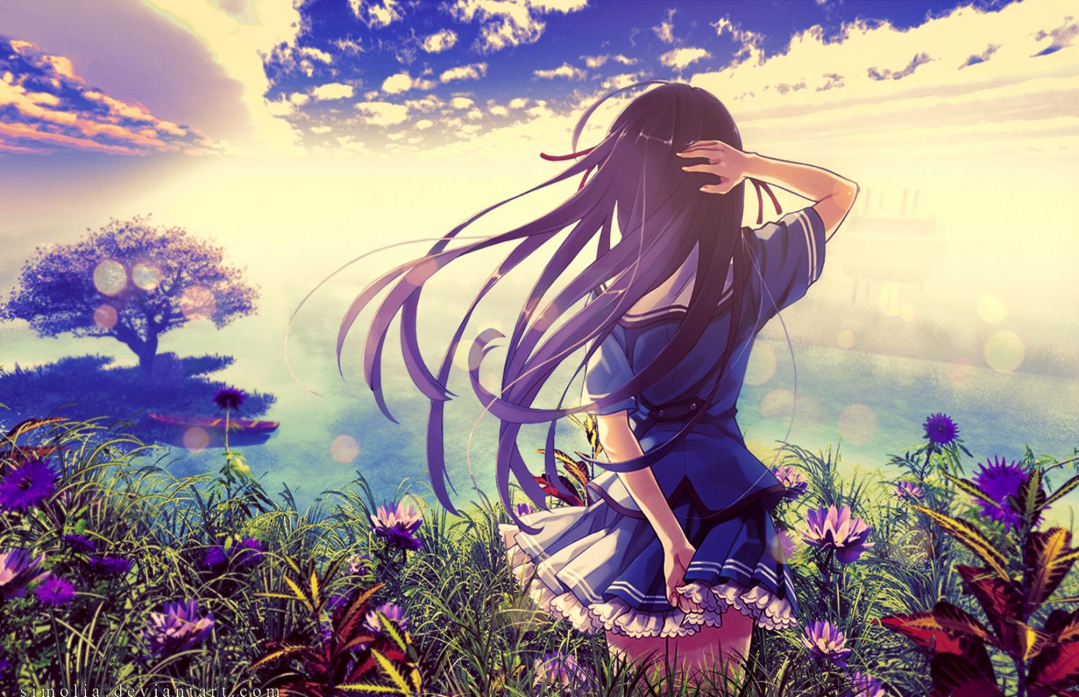 anime girl wallpaper best