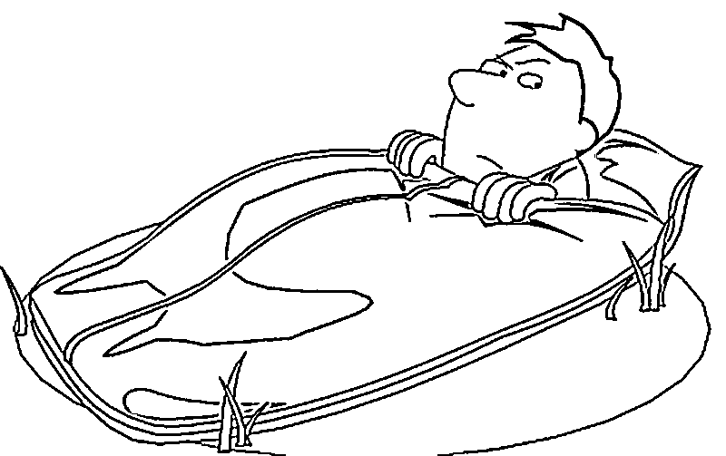 Fun Coloring Pages: Camping coloring pages