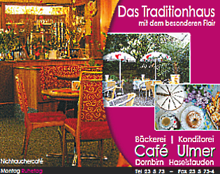 Konditorei Cafe Ulmer Gmbh Konditorei Cafe Ulmer Gmbh