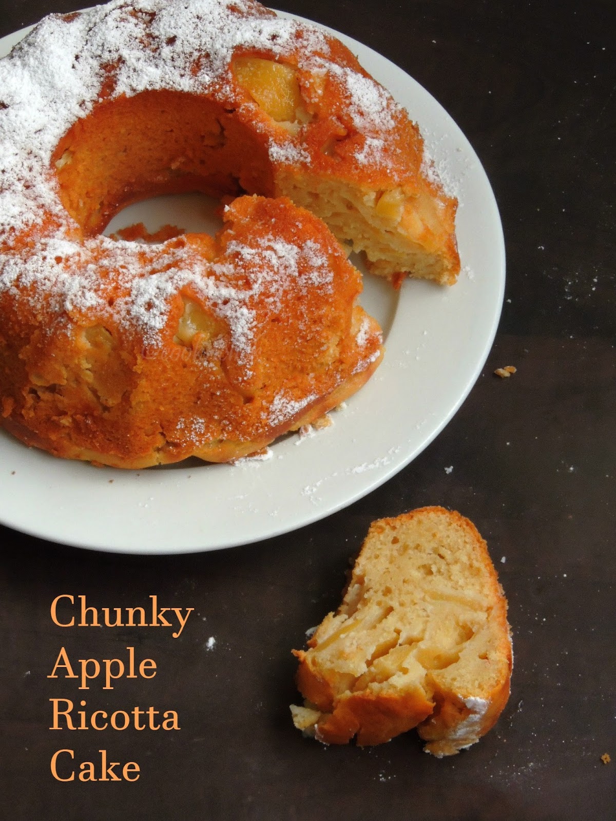 Chunky Apple Ricotta Cake Cook N Click
