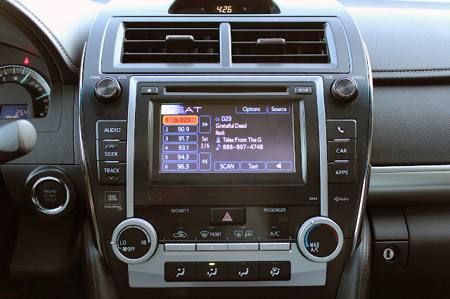 система управления автомобиля Toyota Camry SE V6 2012