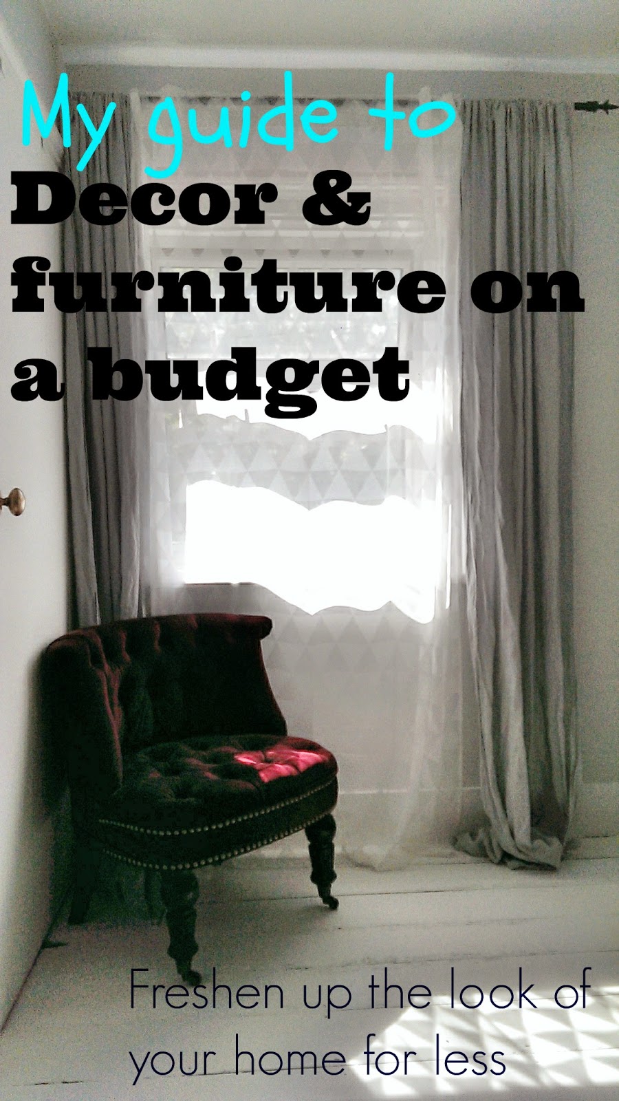 nostalgiecat Decor and furniture on a budget...