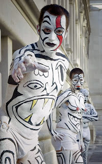 Artistic Female Body Painting