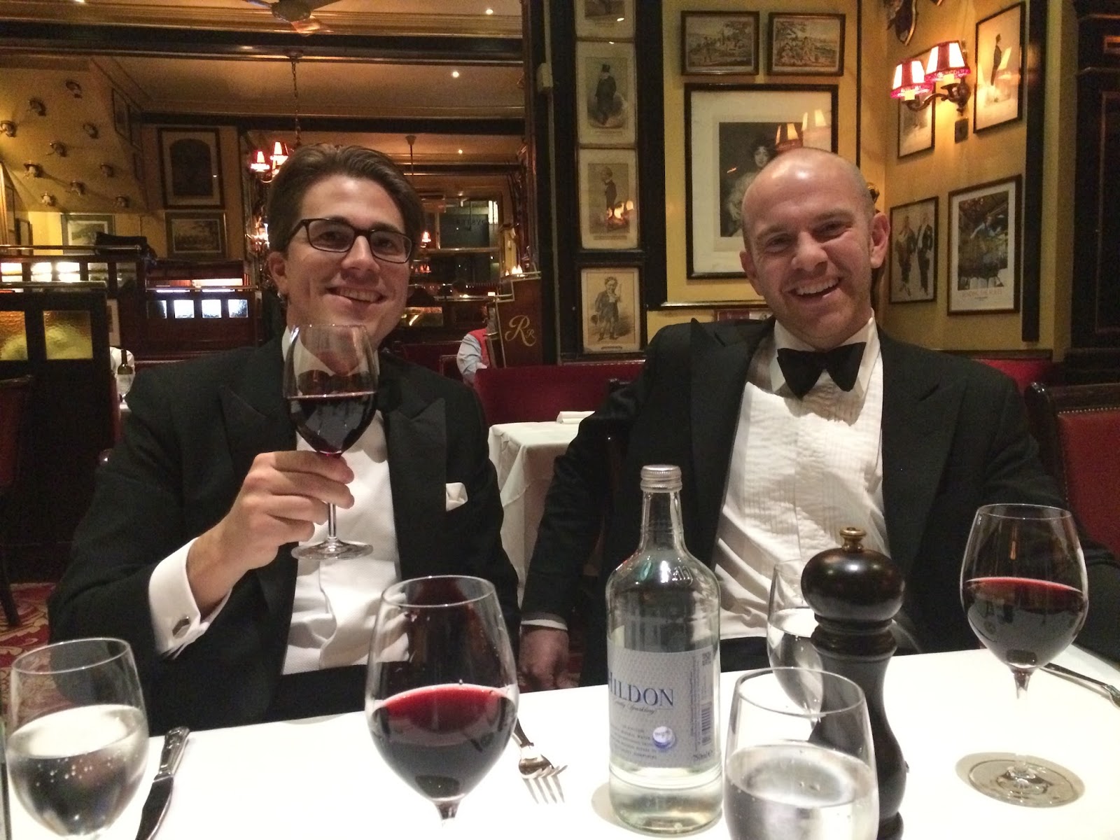 James Bond Locations M's restaurant in Spectre Rules' Restaurant