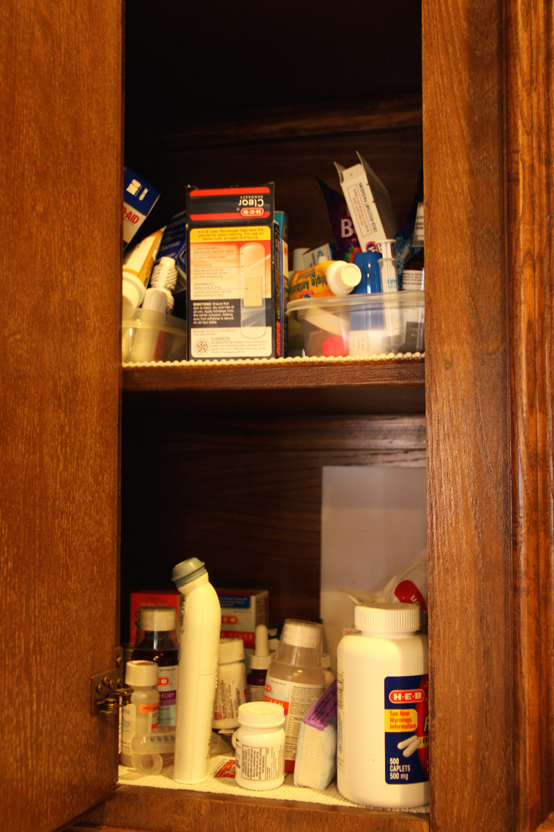My Spare Time Medicine Cabinet Makeover