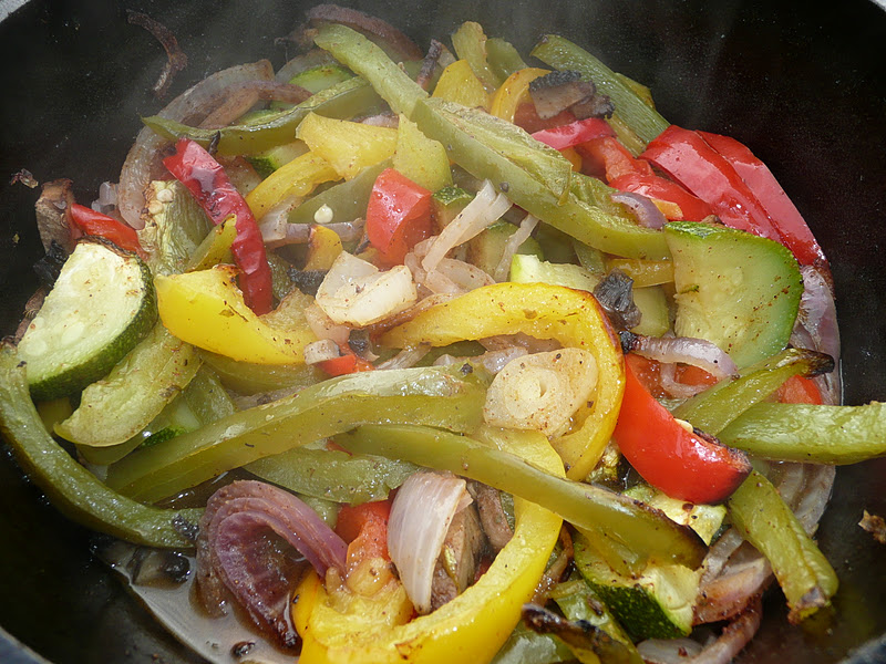 Everyday Dutch Oven Roasted Vegetable Fajitas