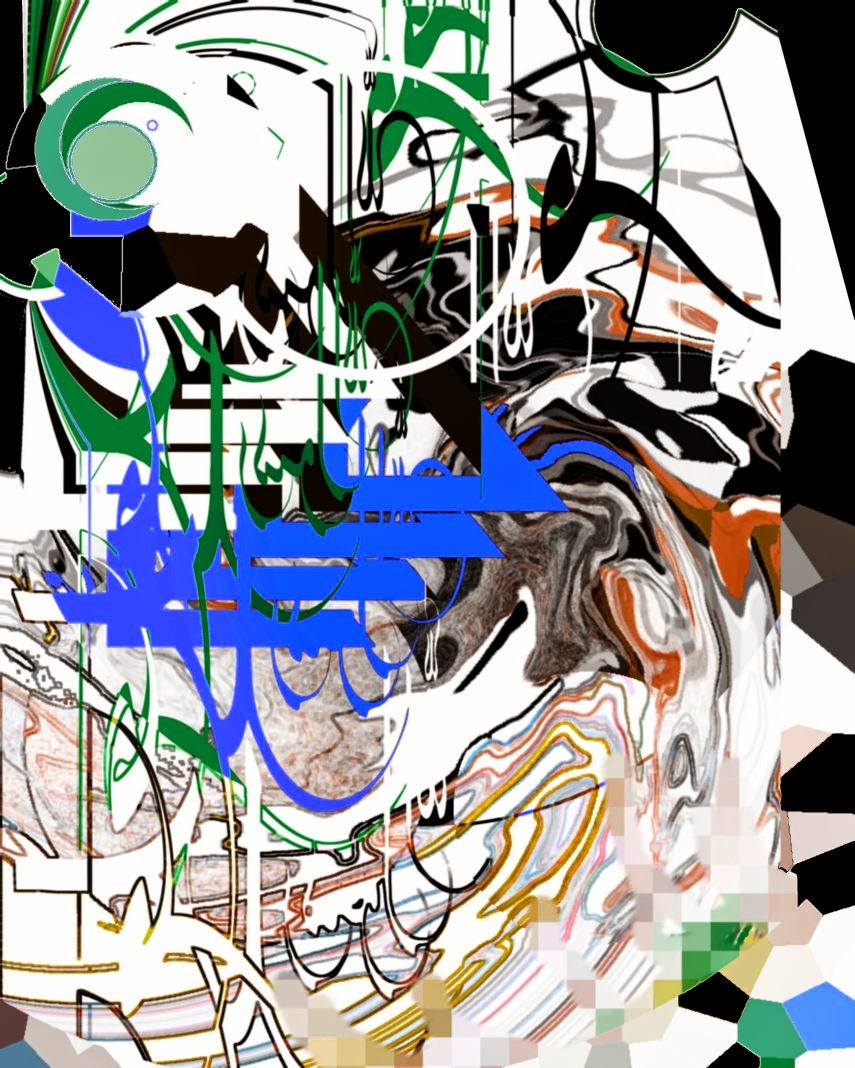 Architect Painter Joshi Abstract Calligraphy