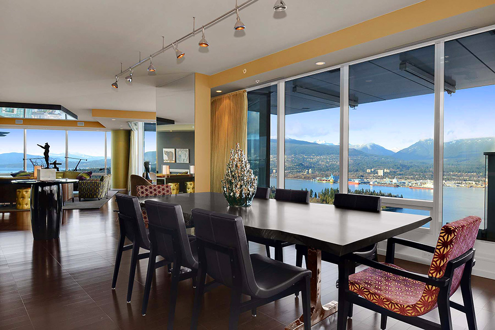 Hogares Frescos Penthouse de Lujo en Vancouver con Impresionantes