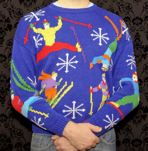 An Incredible Array of Heinous Snowboard & Ski Themed Christmas