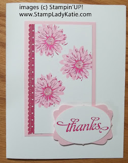 Card made with Stampin'UP!'s Greenhouse Garden Stamp Set. Made by StampLadyKatie