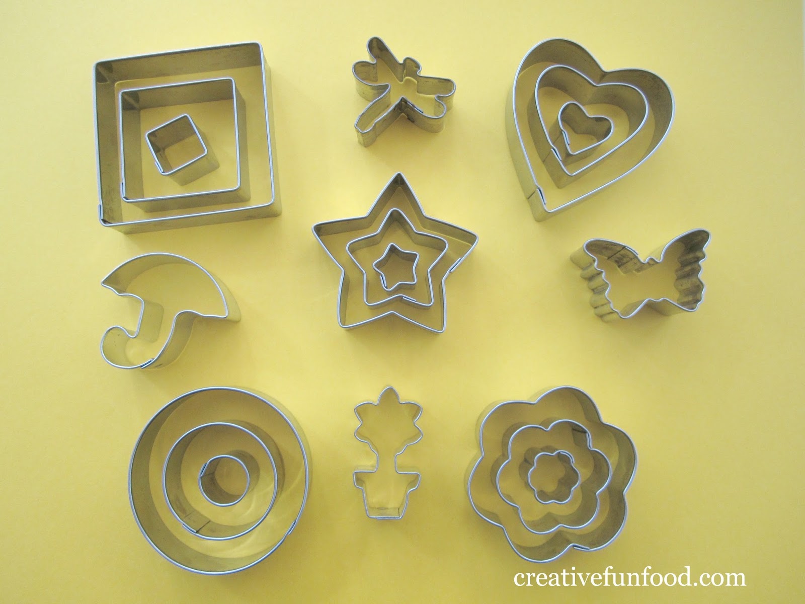 Creative Food Back To School Essentials Fun Food Cutters