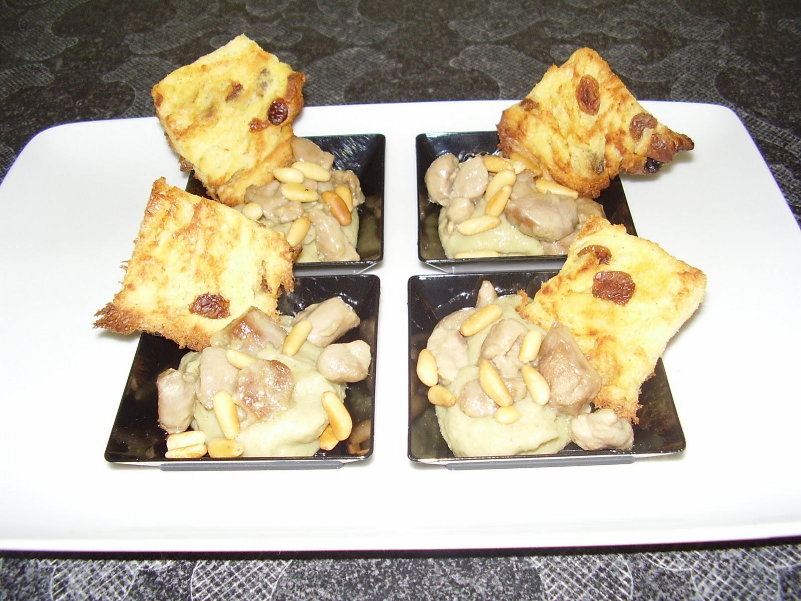 Sale e Pepe quanto basta Crostini di con caviale di