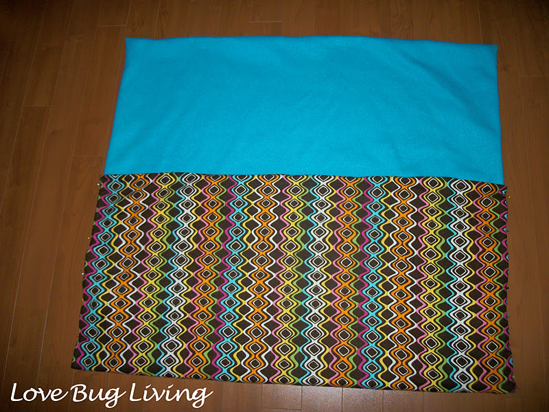 Love Bug Living Baby Pouch Blanket