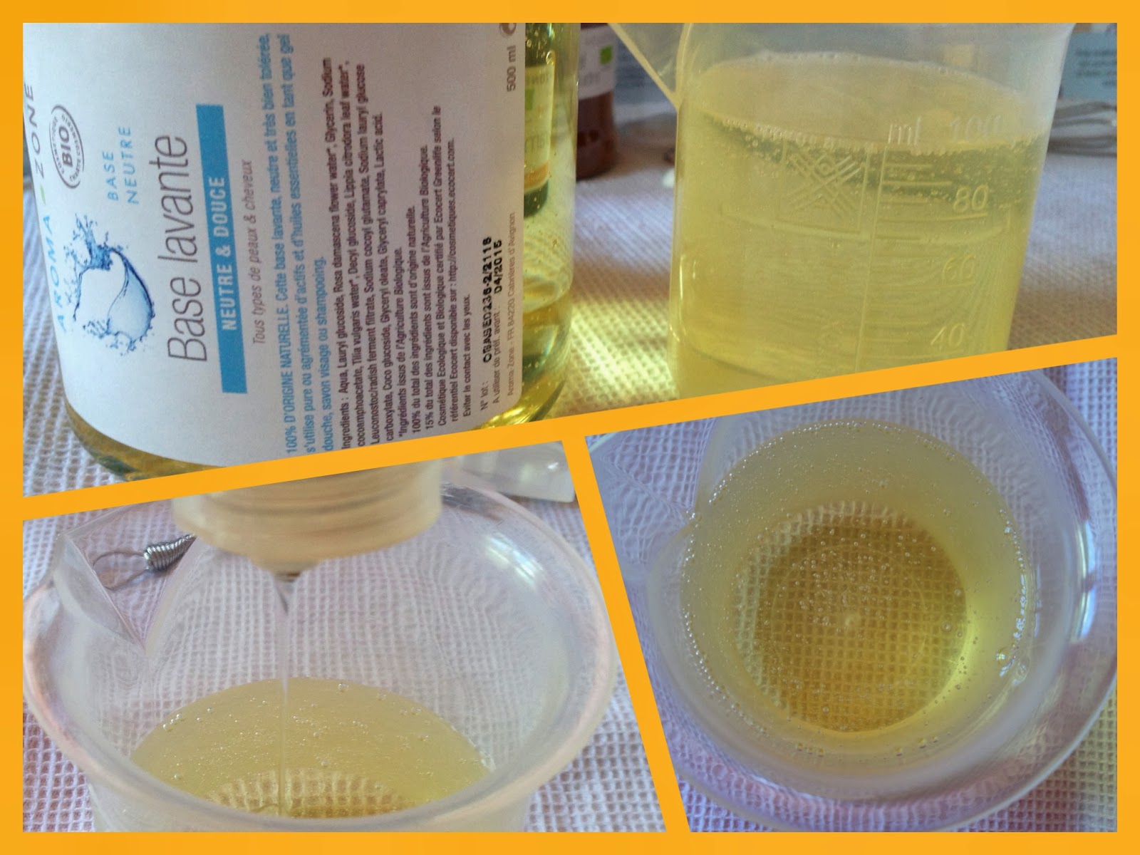 Mon 1er Gel Douche "Home Made" ^_^ Coups de Coeur de Mumu