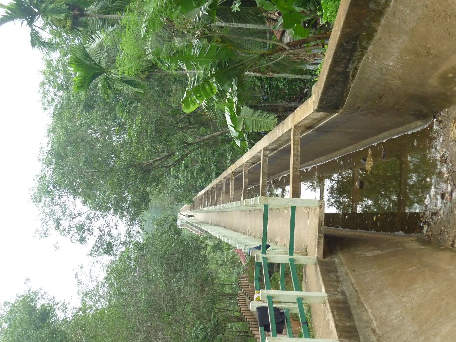 Mathur Thottipalam Bridge in Nagercoil, Kanyakumari District Tourist