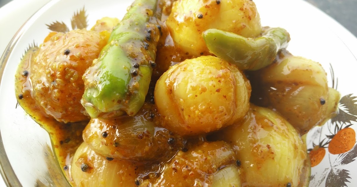 Onion Pickle Recipe (Pyaaz Ka Achaar) Healthy Kadai