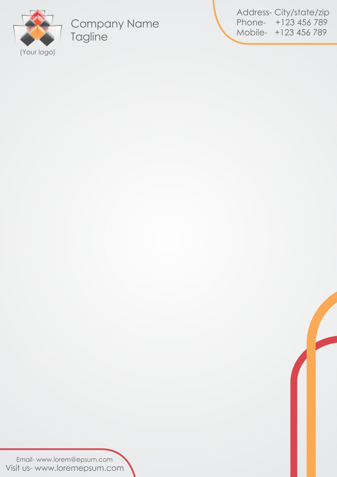 letter pad download