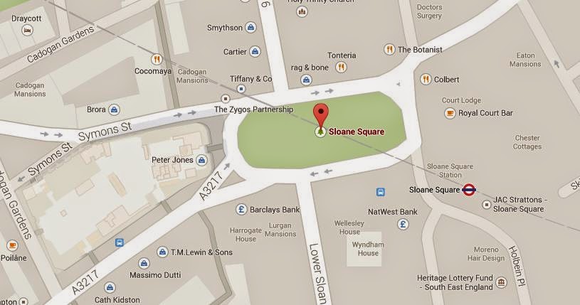 Sloane Square London Map Sloane Square Underground Map | London Underground Map And Information